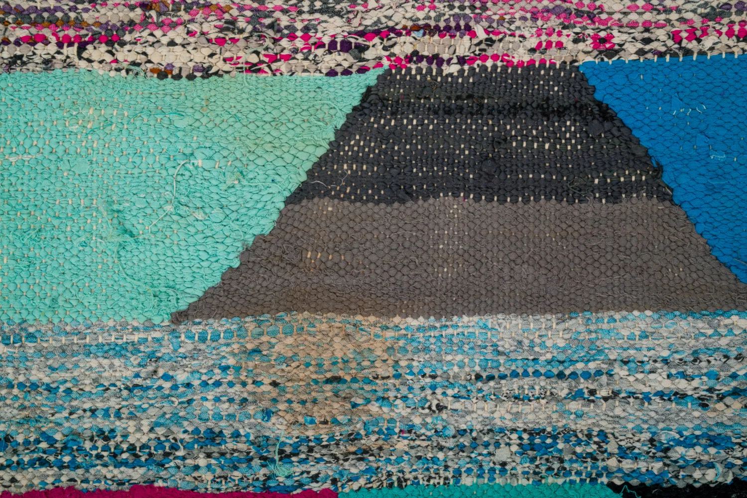 Koberec Berbere Marocký Boucherouite 145 x 250 cm