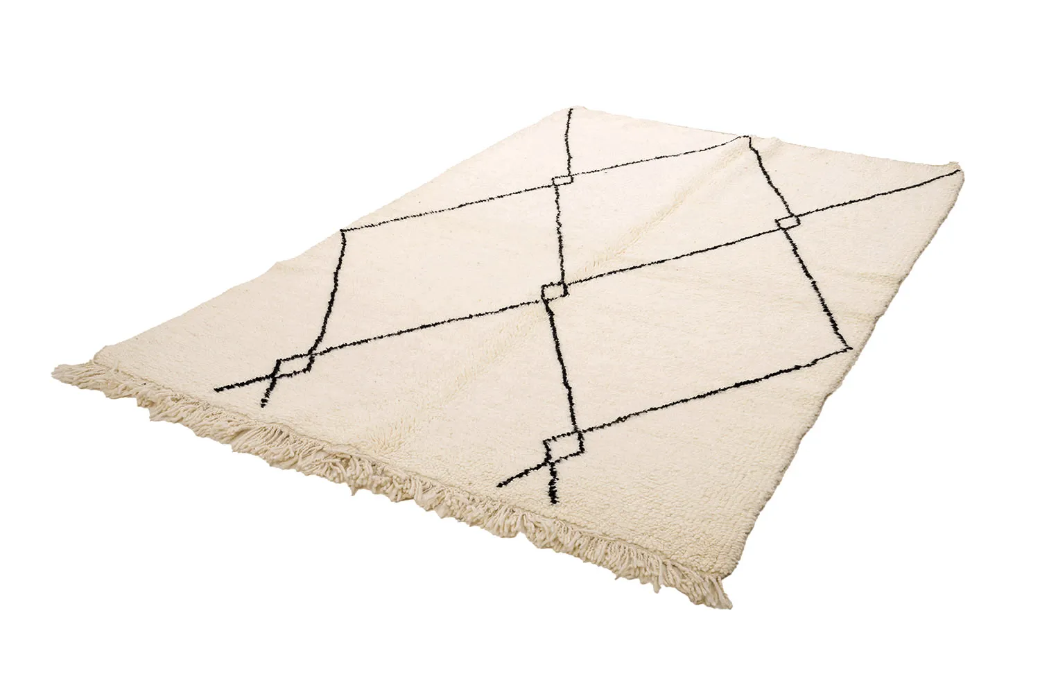 Koberec Kilim Marocký Beni Ourain 145 x 245 cm