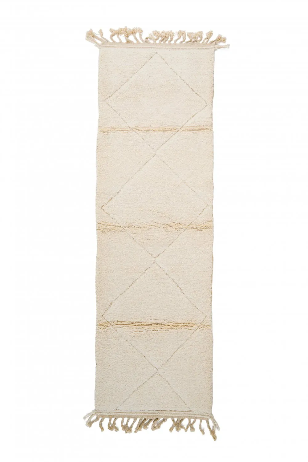 Marocký kilim Beni Ourain 295 x 90 cm