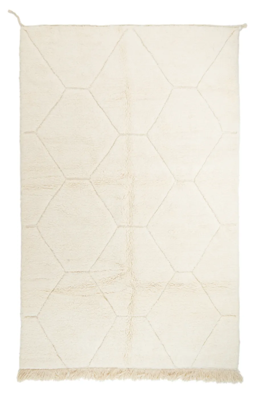 Kilimový koberec Marocký Beni Ourain 195 x 310 cm