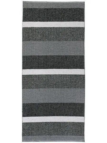 Plastové koberce - Horredsmattan Block metallic (grafit)