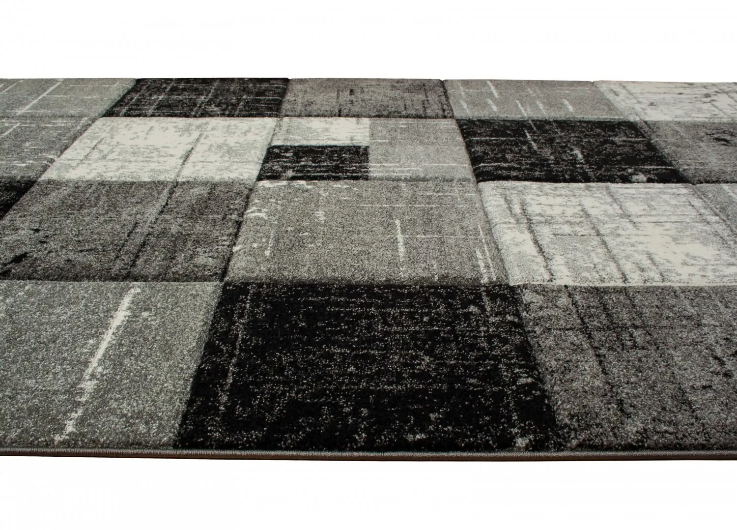 Koberec Wilton - London Square (čierny)