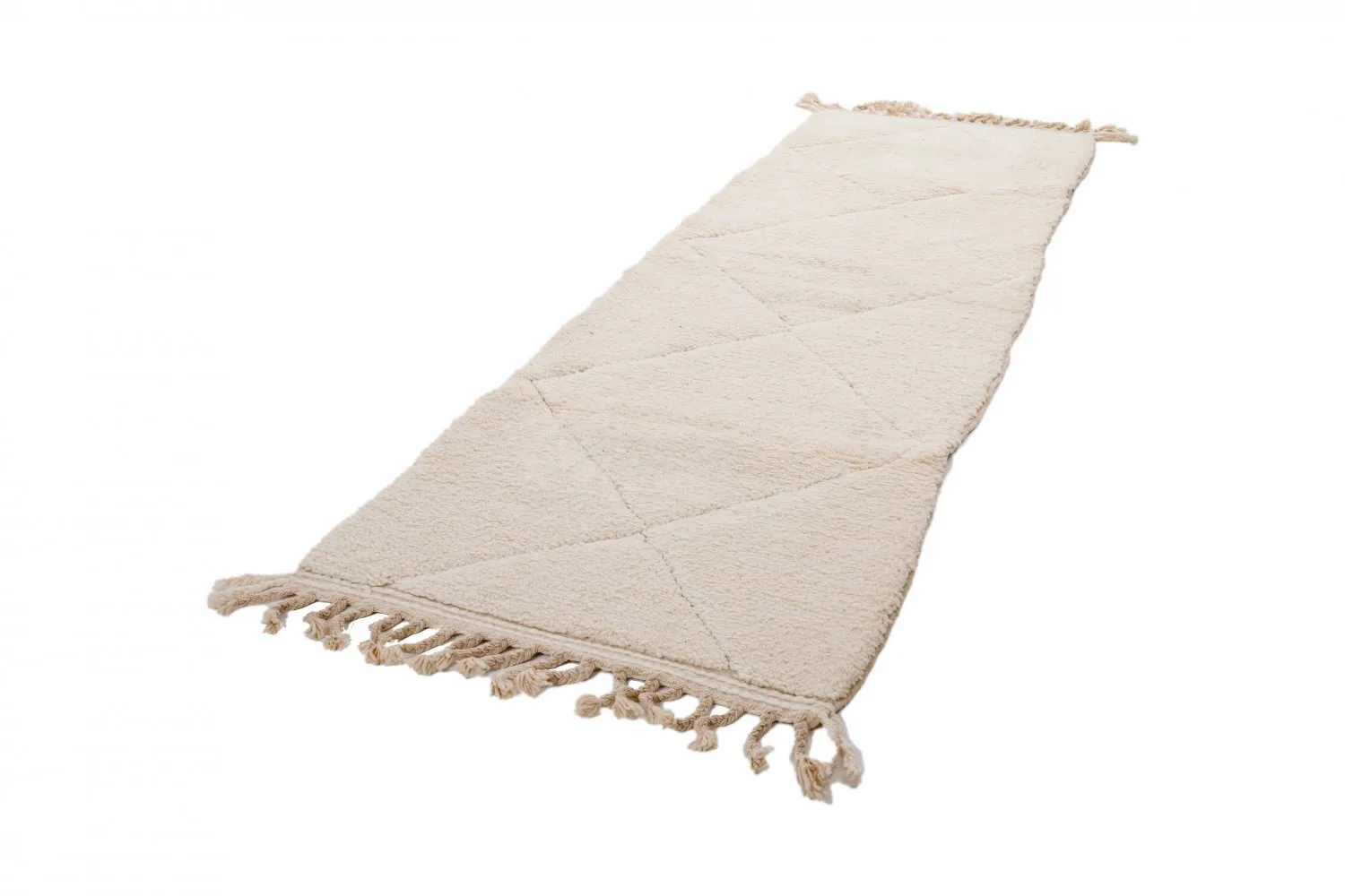 Marocký kilim Beni Ourain 295 x 90 cm