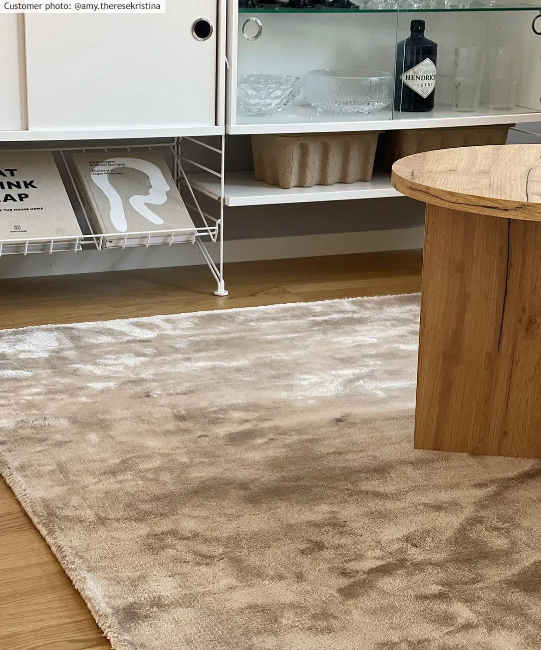 Viskózový koberec - Jodhpur Špeciálna Luxusná Edícia (svetlo šedá/bežová)