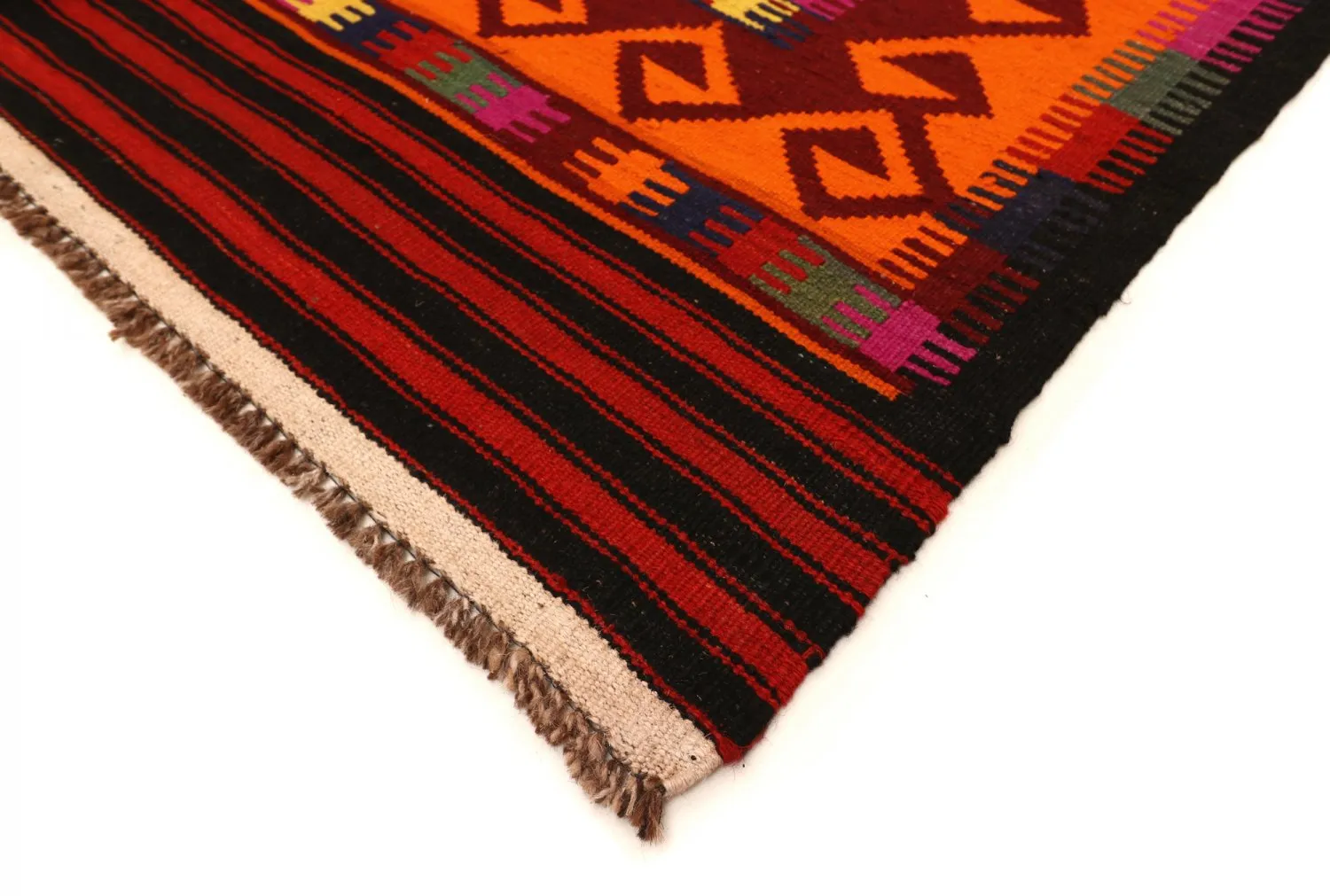 Orientálny kilimový koberec 398 x 157 cm