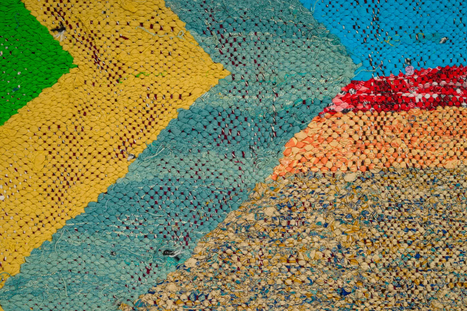 Koberec Berbere Marocký Boucherouite 125 x 230 cm