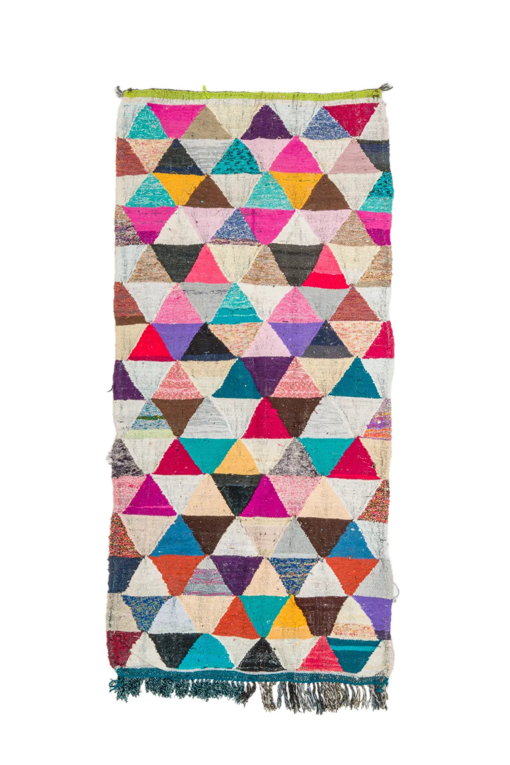 Koberec Berbere Marocký Boucherouite 130 x 280 cm