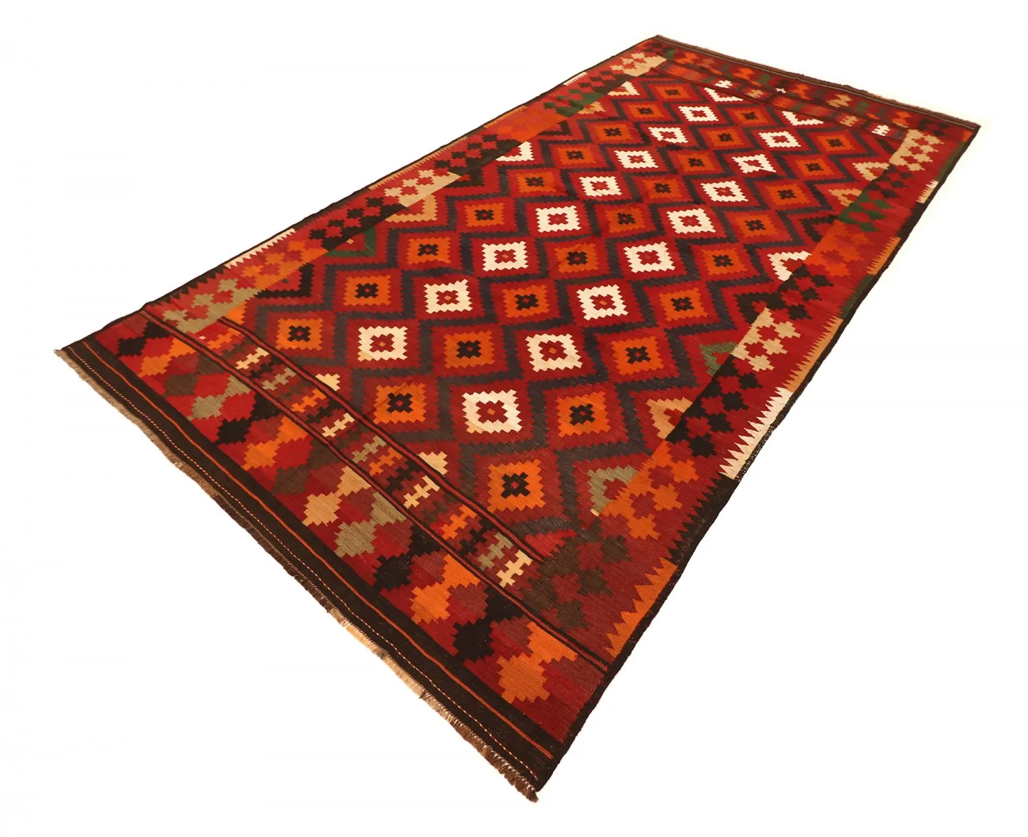 Orientálny kilim koberec 338 x 176 cm