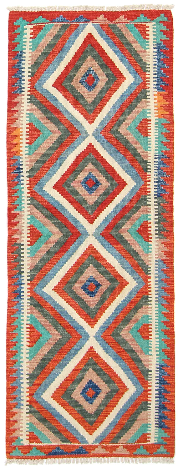 Orientalisk kelimmatta 200 x 72 cm