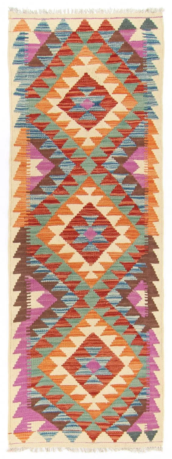 Orientalisk kelimmatta 201 x 69 cm