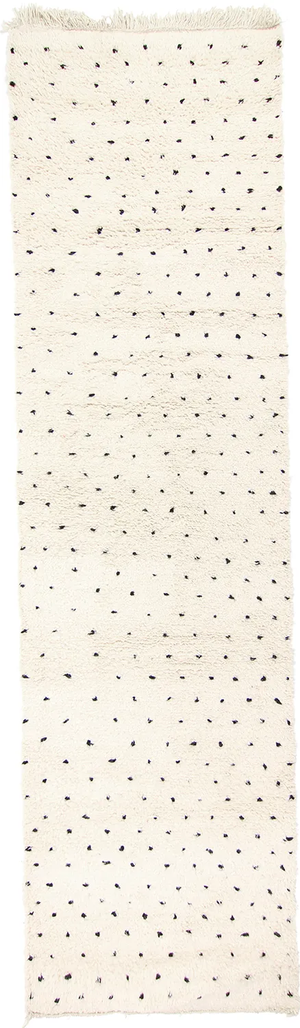 Marocký kilim Beni Ourain 325 x 90 cm