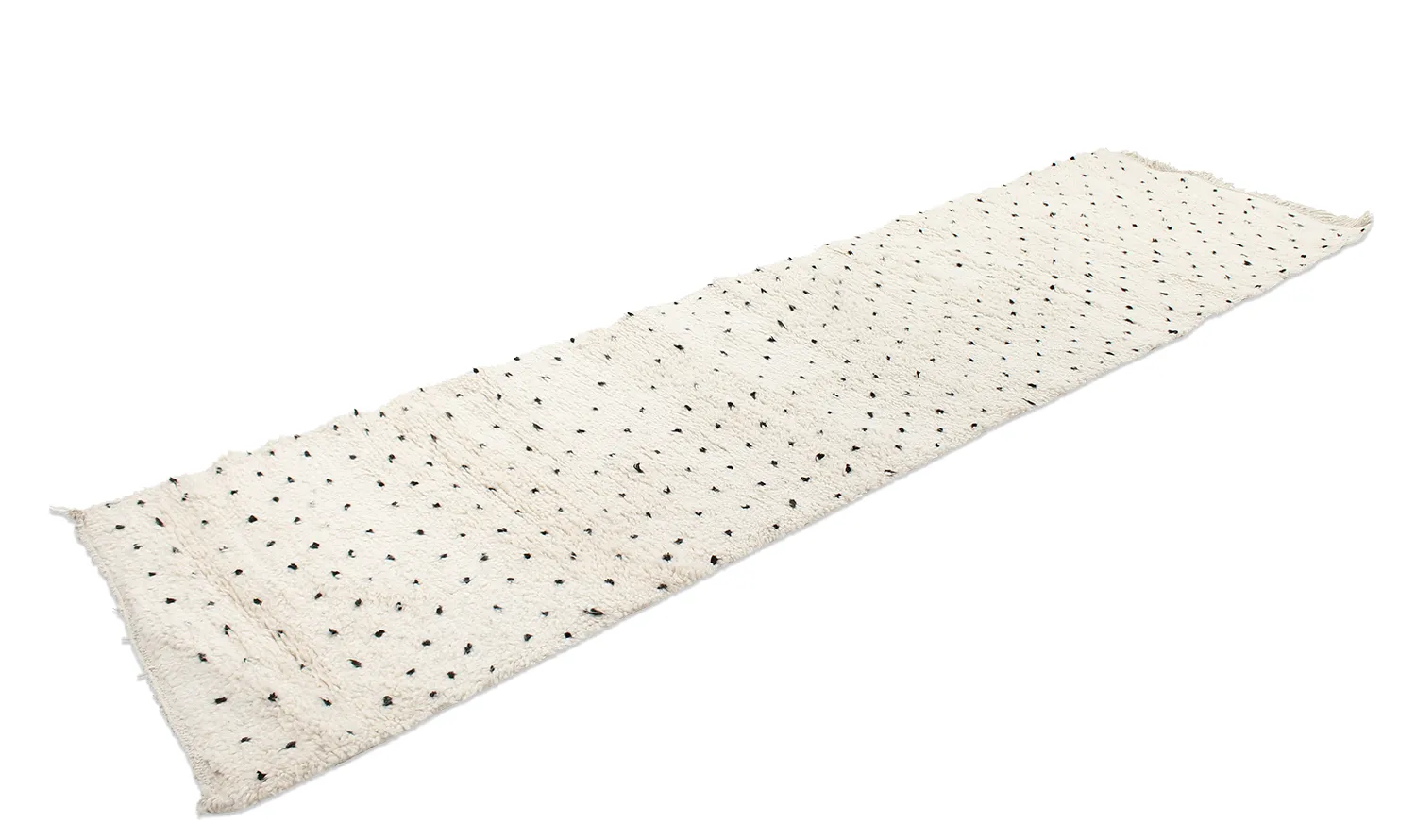 Marocký kilim Beni Ourain 325 x 90 cm