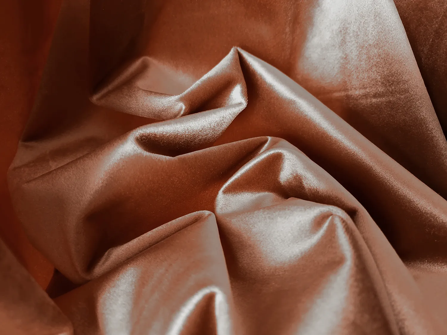 Záclony - Záclona z velúru Marlyn (káva)