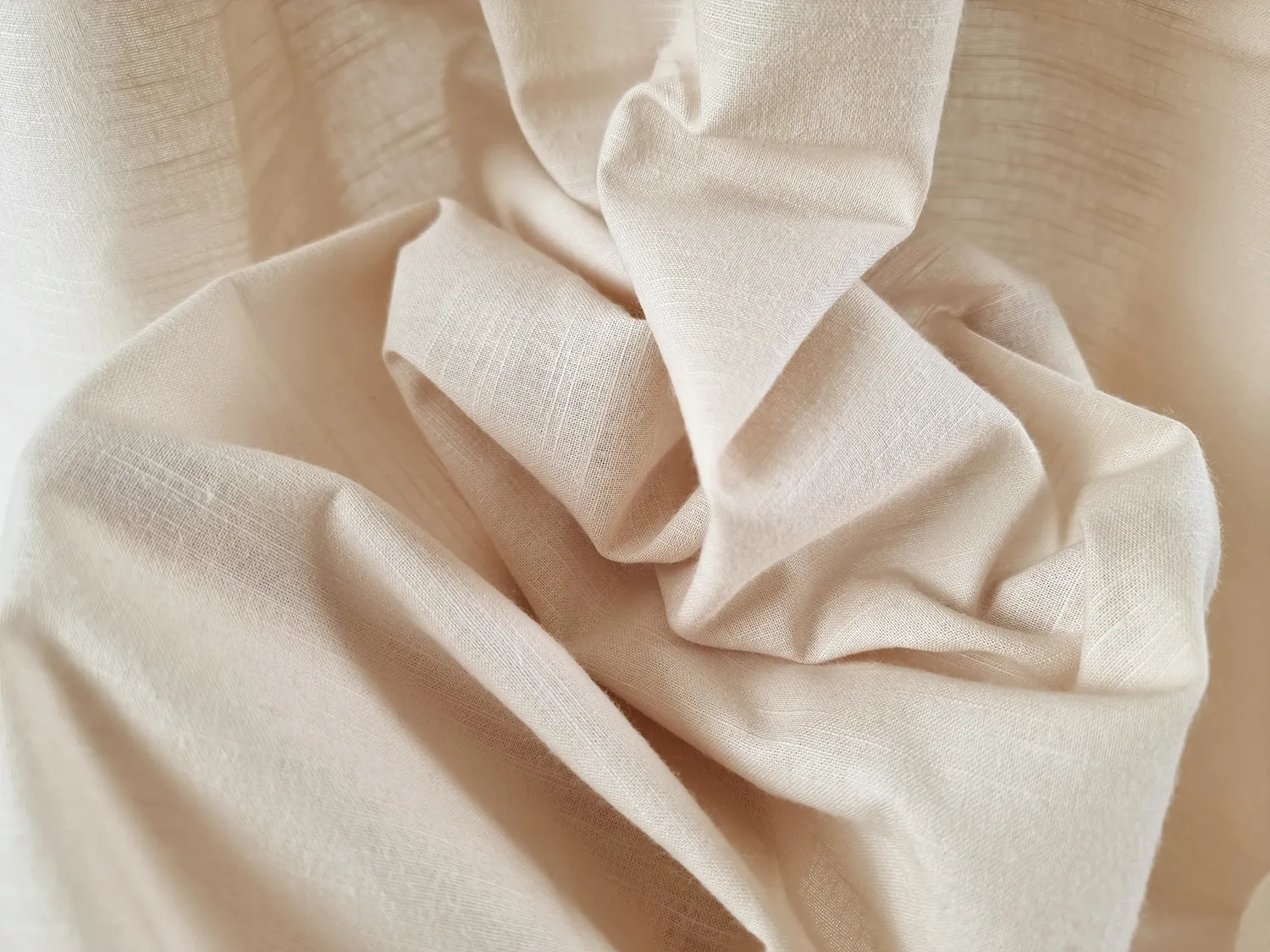 Záclony - Záclona z bavlny Adriana (béžová)