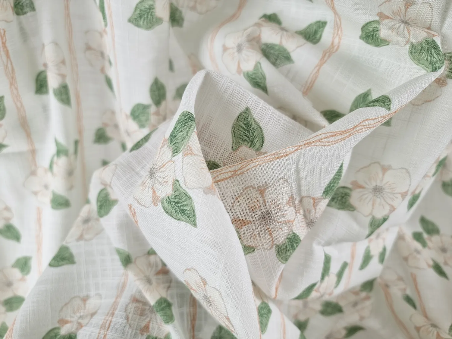 Záclony - Bavlnená záclona Anna-Lisa (modrá)