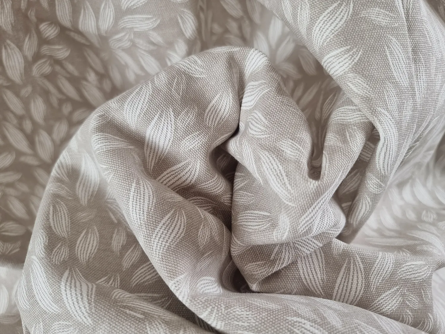 Záclony - Záclona z bavlny Satu (ľan)