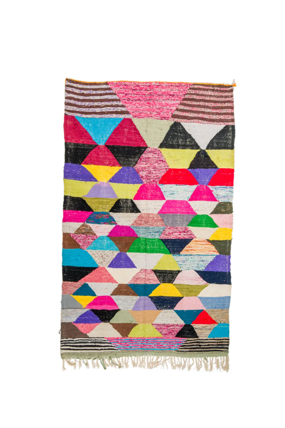 Koberec Berbere Marocký Boucherouite 165 x 265 cm