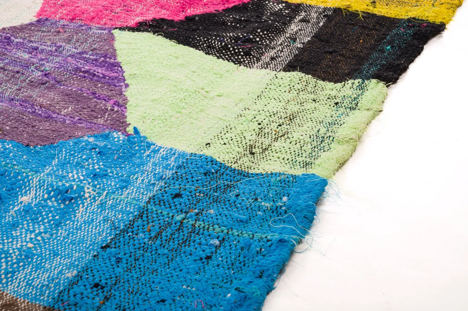 Koberec Berbere Marocký Boucherouite 150 x 285 cm