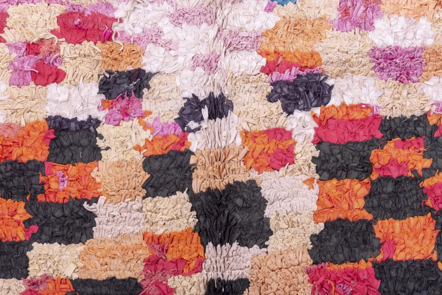 Marockansk Boucherouite-matta 280 x 145 cm