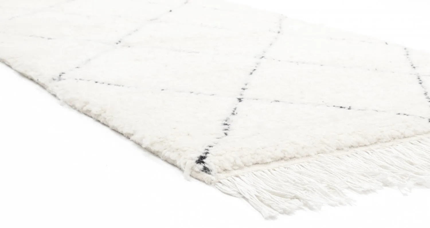 Kelimmatta Marockansk Beni Ourain 270 x 85 cm
