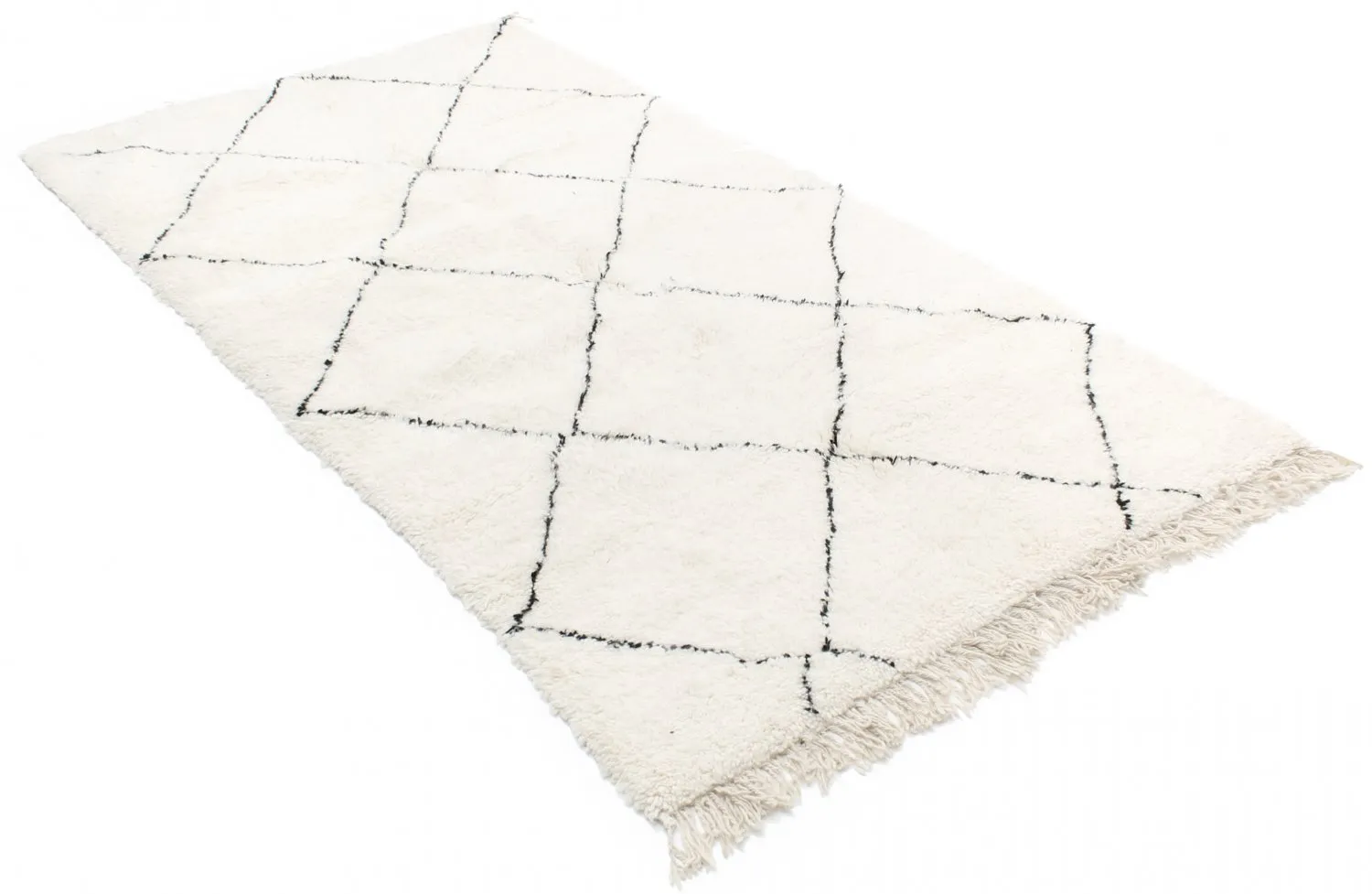 Kelimmatta Marockansk Beni Ourain 260 x 140 cm