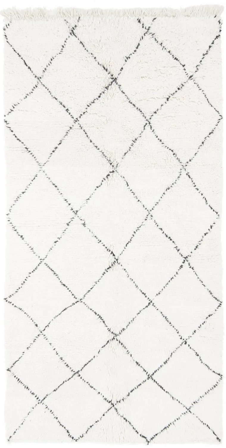 Kelimmatta Marockansk Beni Ourain 280 x 145 cm