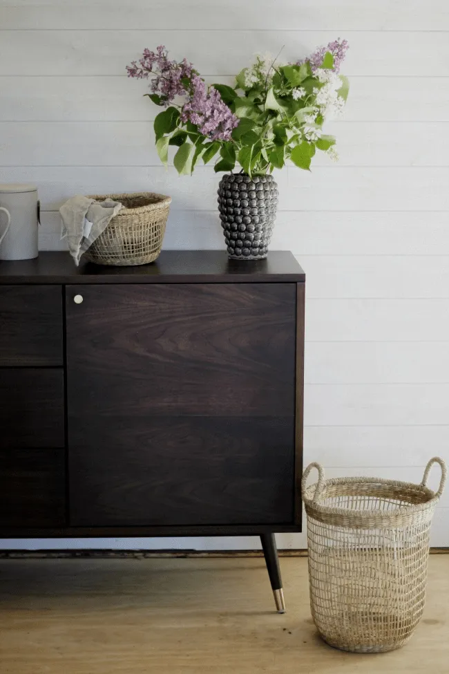 TV-bänk/Byrå - Prime (valnöt/mässing)