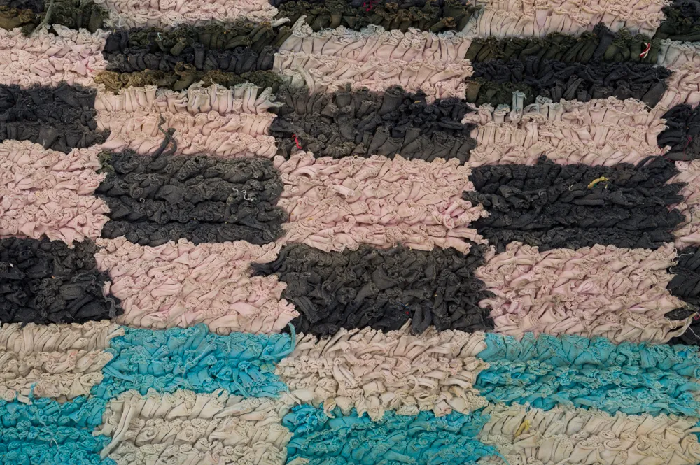 Koberec Berbere Marocký Boucherouite 320 x 160 cm