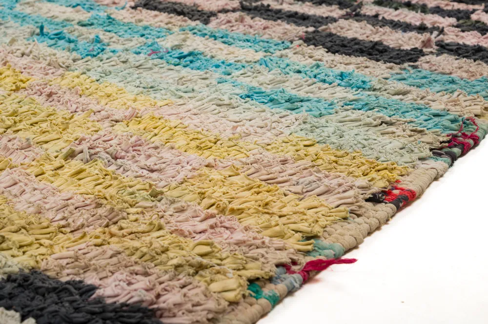 Koberec Berbere Marocký Boucherouite 320 x 160 cm