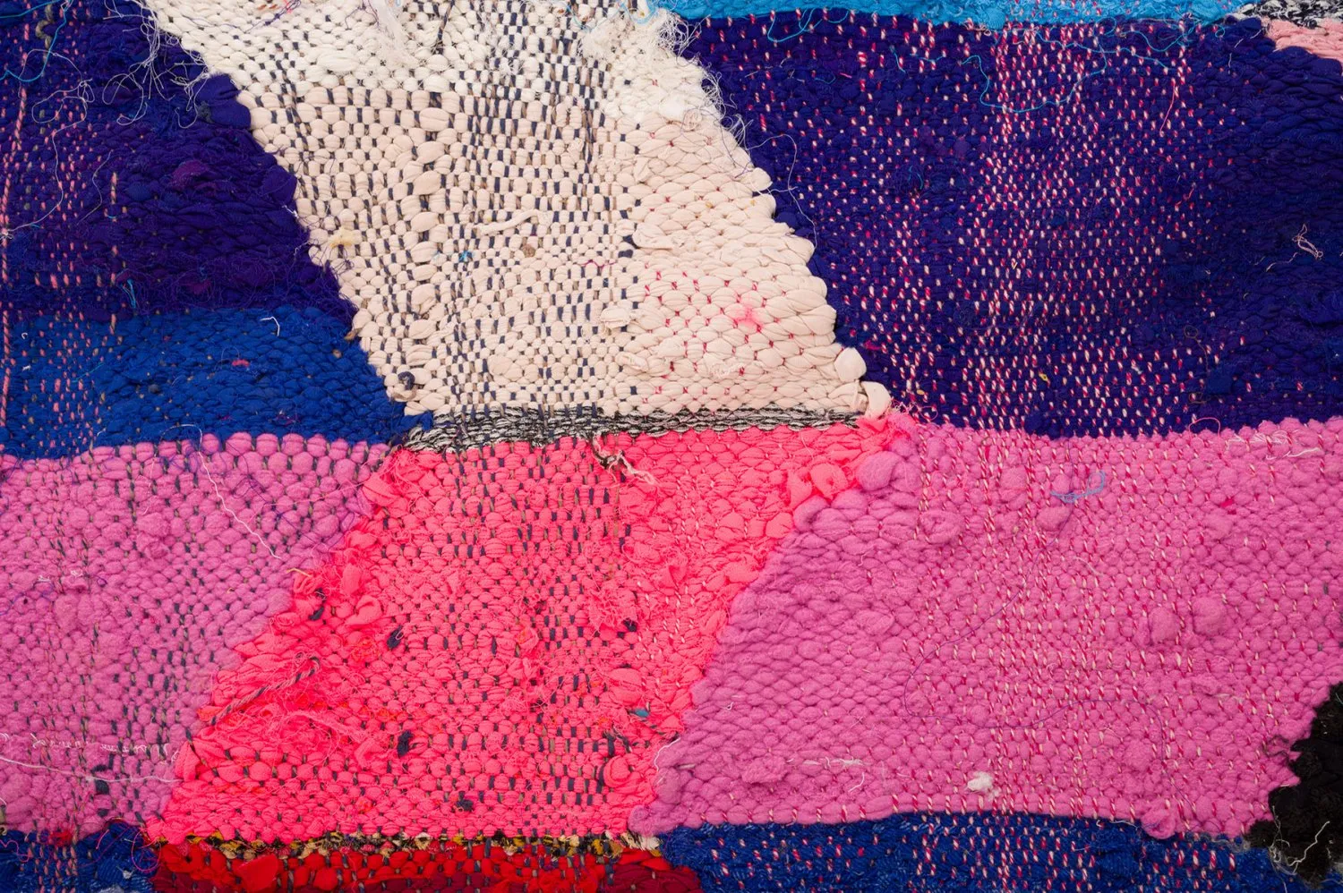 Koberec Berbere Marocký Boucherouite 150 x 305 cm