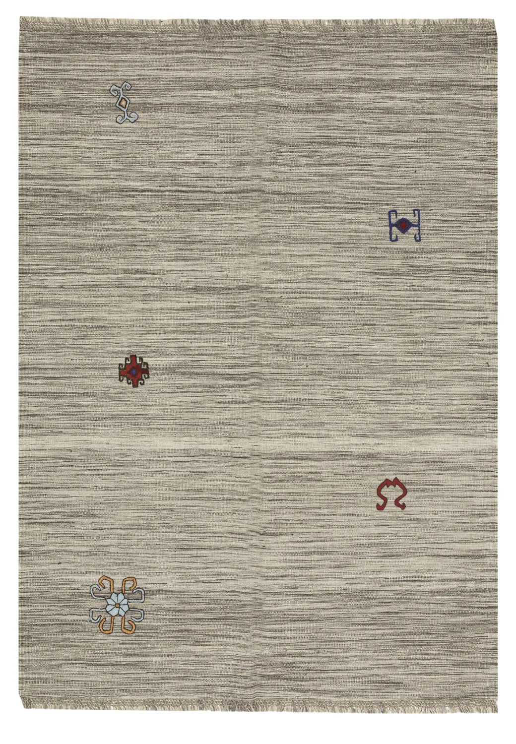 Orientálny Koberec - Modern Kelim Hand Woven - 157 x 227 cm