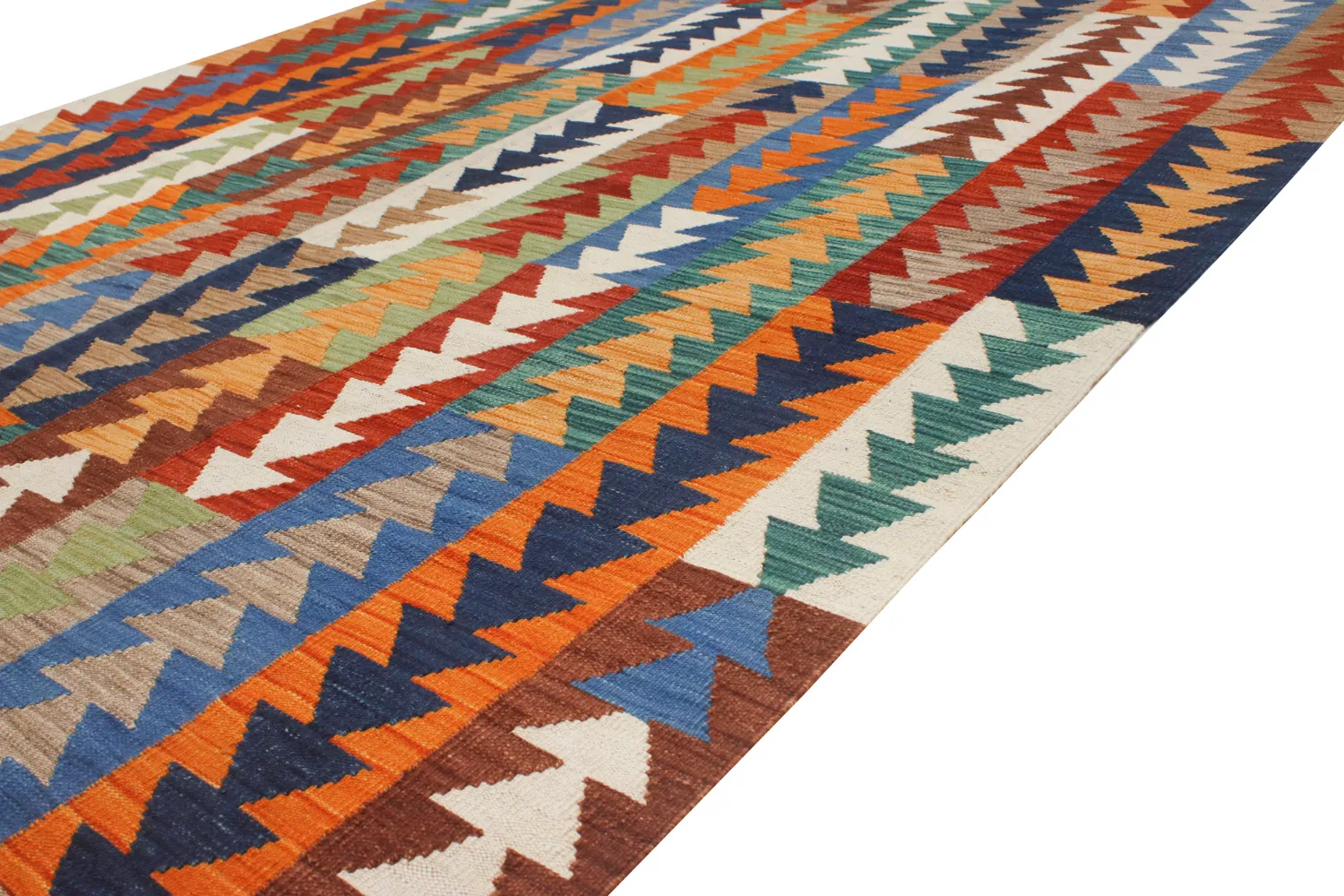 Orientálny Koberec - Hazara Kelim Hand Woven - 194 x 299 cm