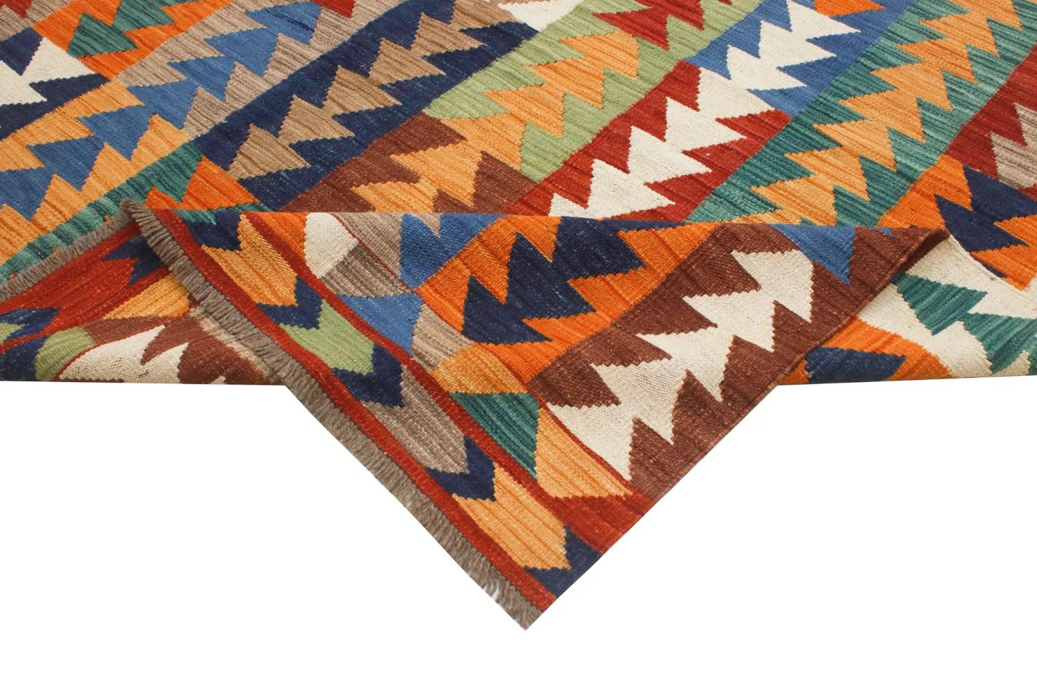 Orientálny Koberec - Hazara Kelim Hand Woven - 194 x 299 cm
