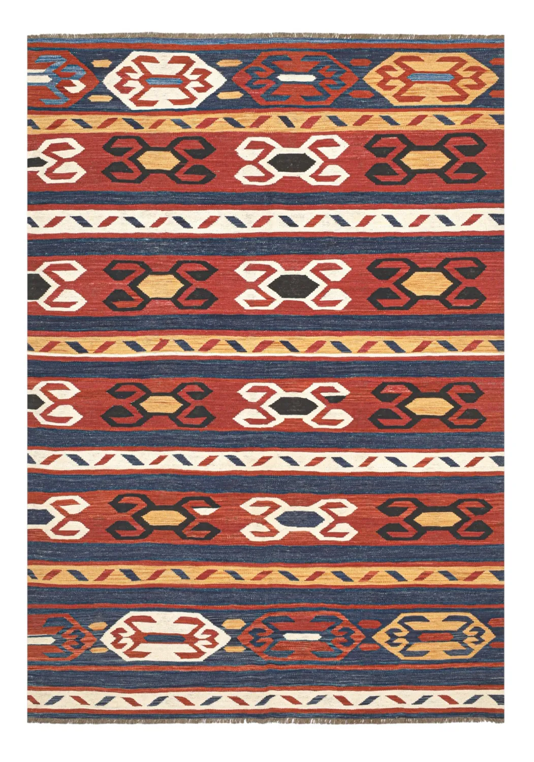 Orientálny Koberec - Hazara Kelim Hand Woven - 198 x 289 cm