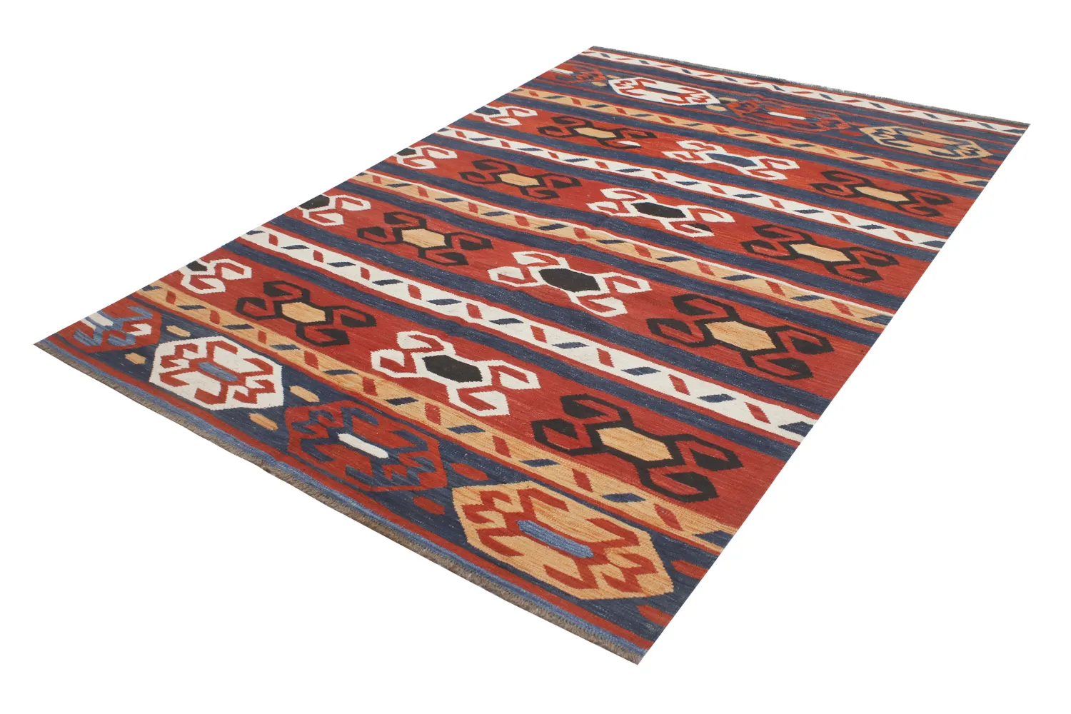 Orientálny Koberec - Hazara Kelim Hand Woven - 198 x 289 cm