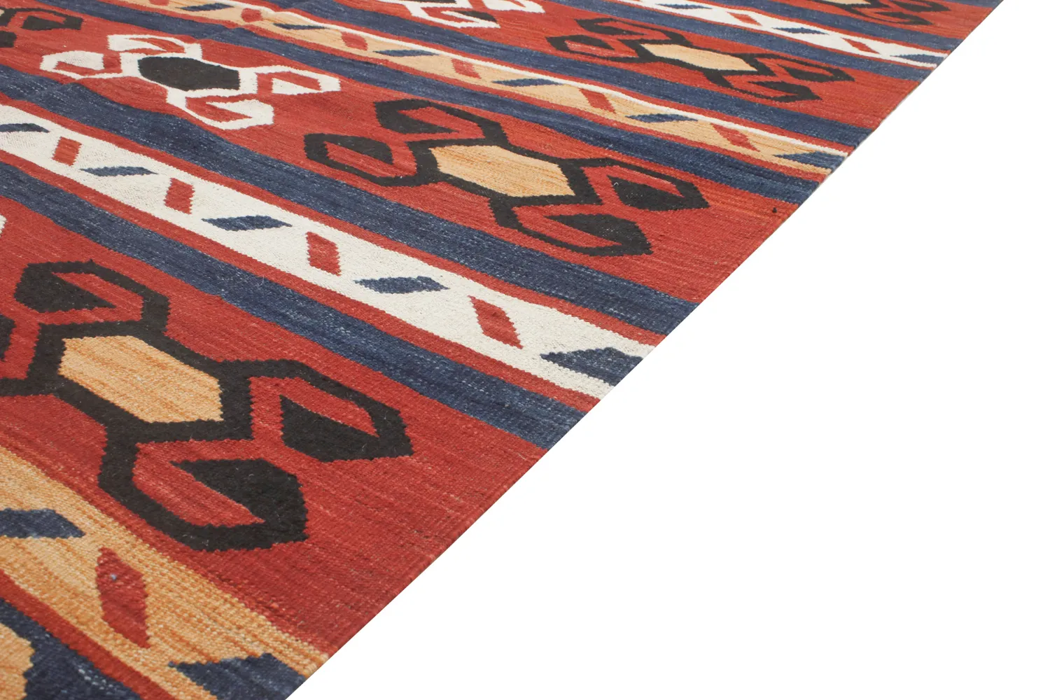 Orientálny Koberec - Hazara Kelim Hand Woven - 198 x 289 cm