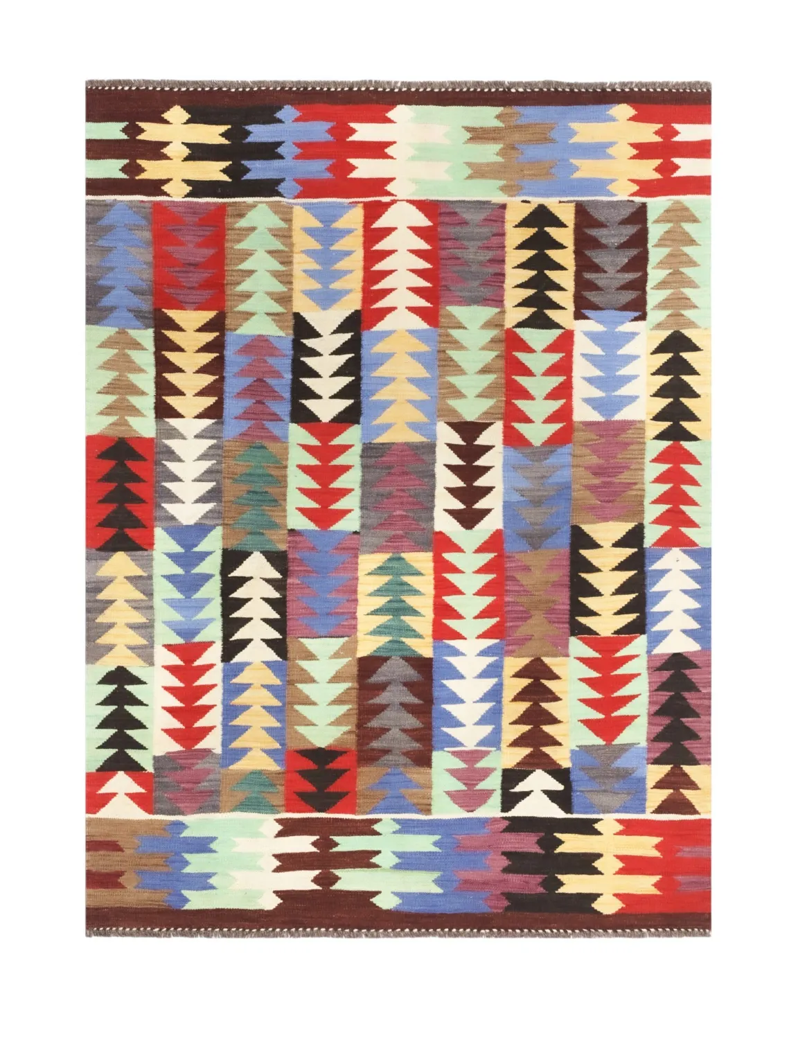 Orientálny Koberec - Hazara Kelim Hand Woven - 154 x 201 cm