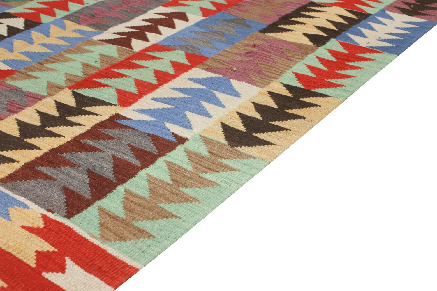 Orientálny Koberec - Hazara Kelim Hand Woven - 154 x 201 cm