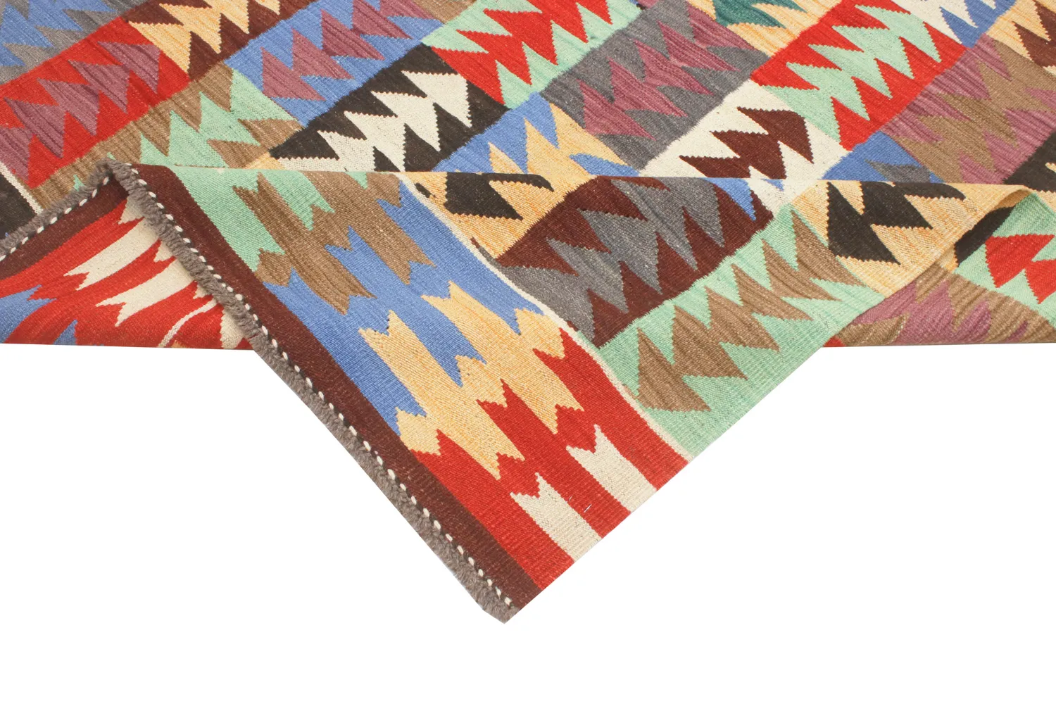 Orientálny Koberec - Hazara Kelim Hand Woven - 154 x 201 cm