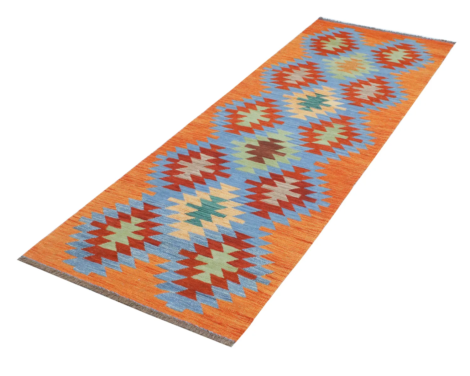 Orientálny Koberec - Hazara Kelim Hand Woven - 81 x 241 cm