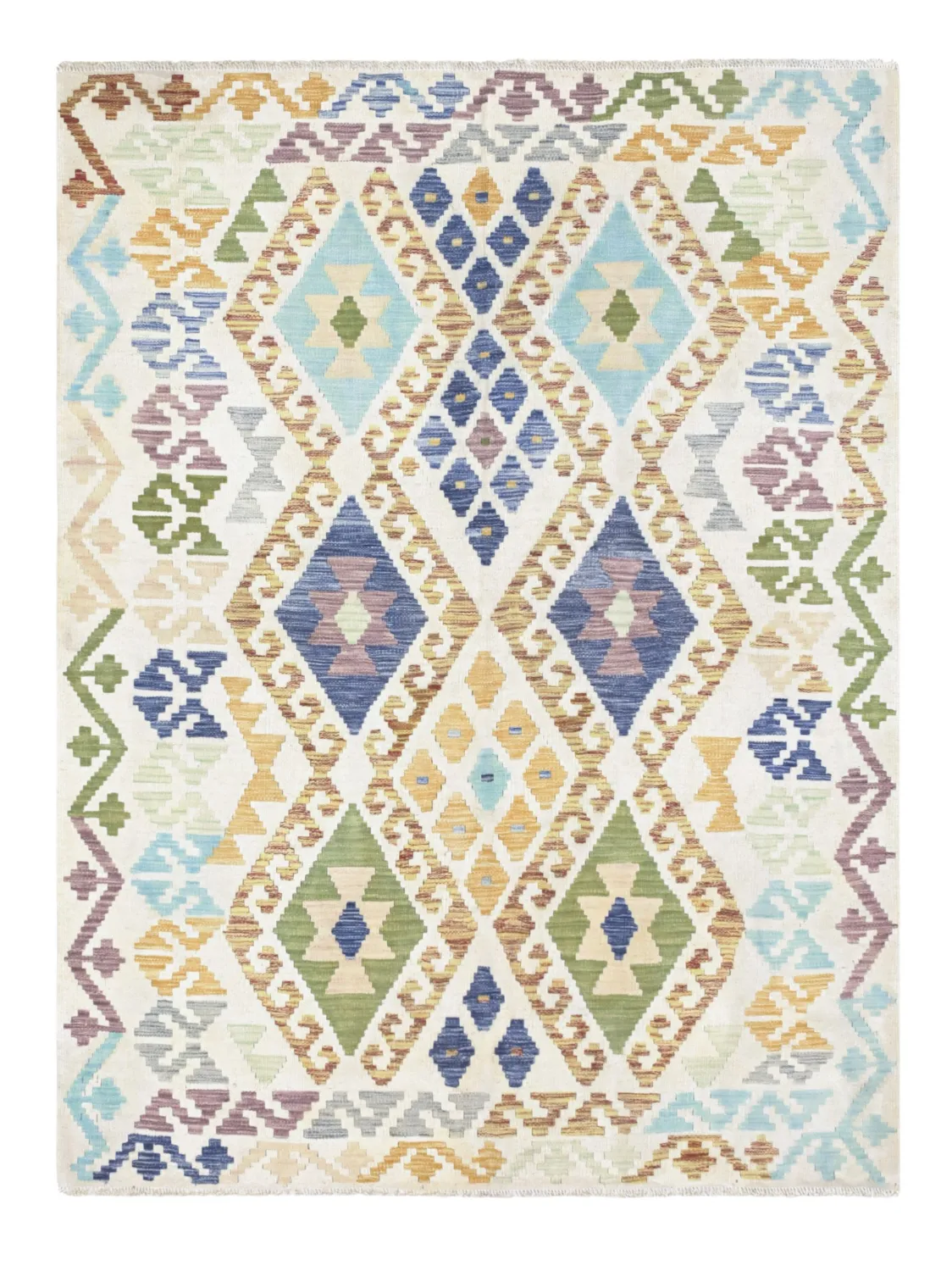 Orientálny Koberec - Vegi Kelim Hand Woven - 159 x 200 cm