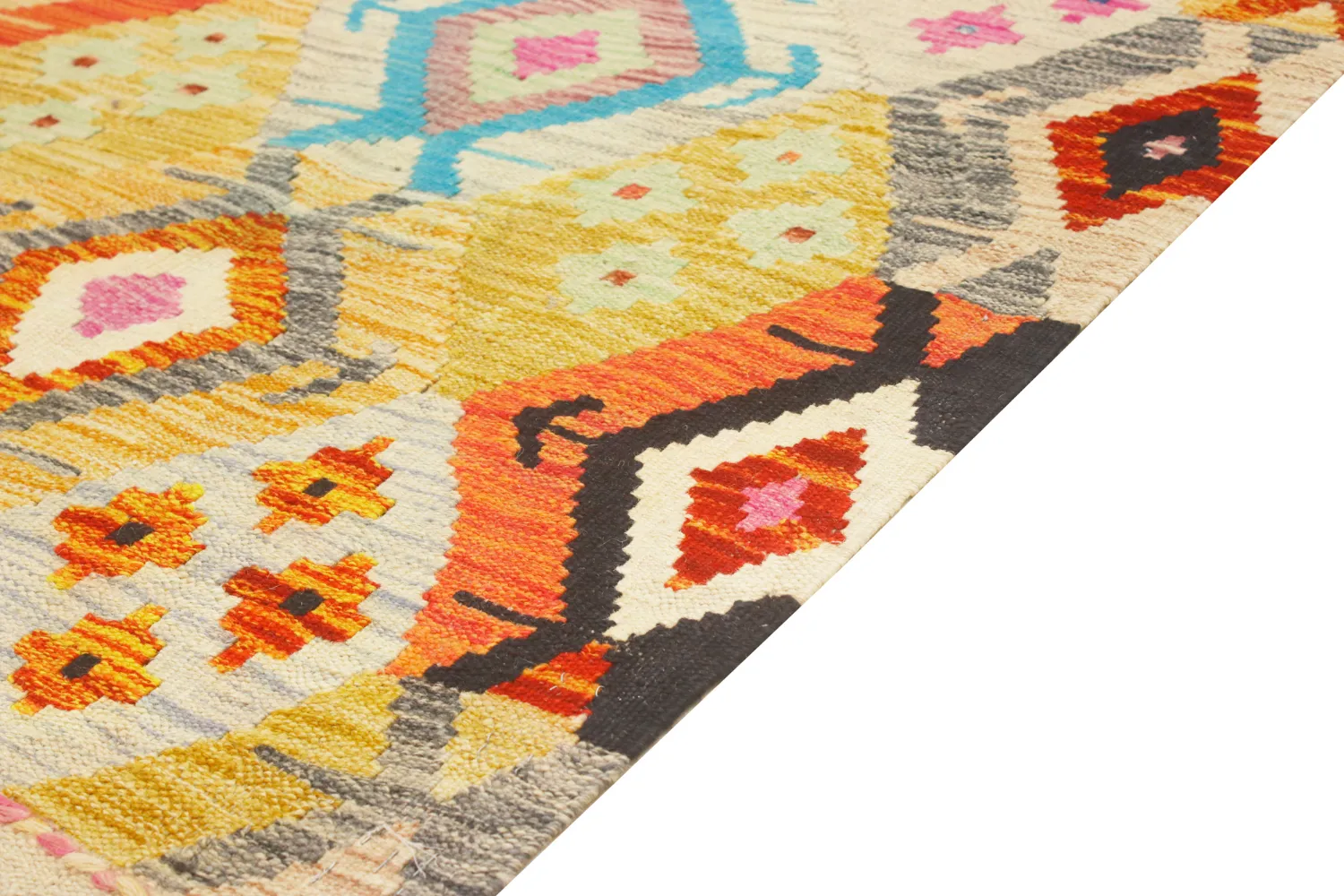 Orientálny Koberec - Vegi Kelim Hand Woven - 86 x 125 cm