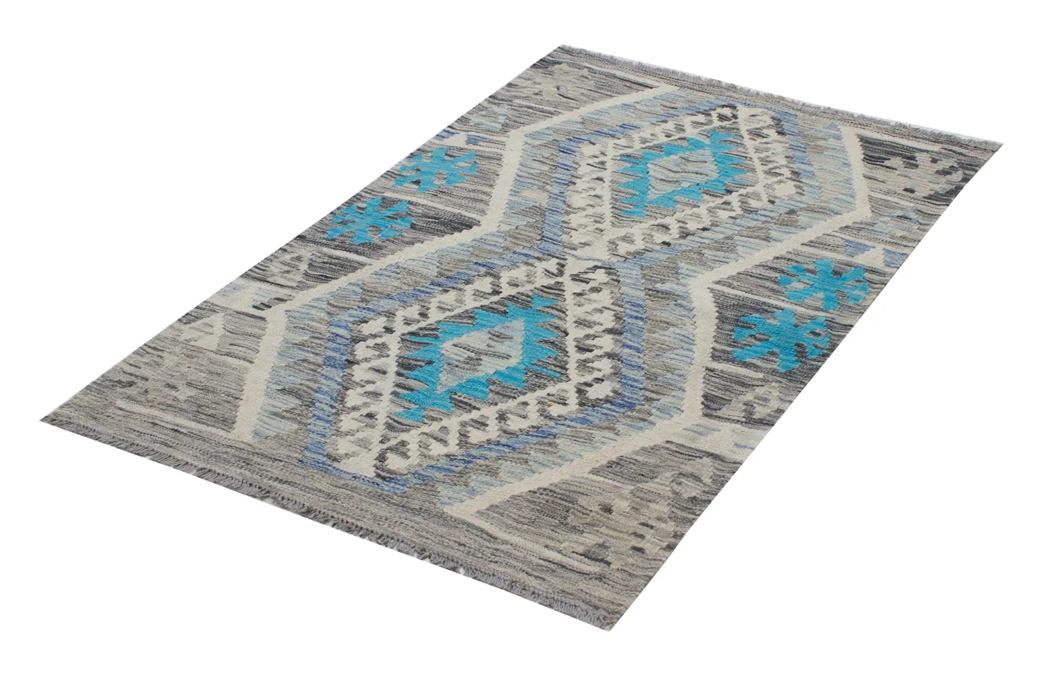 Orientálny Koberec - Vegi Kelim Hand Woven - 86 x 123 cm