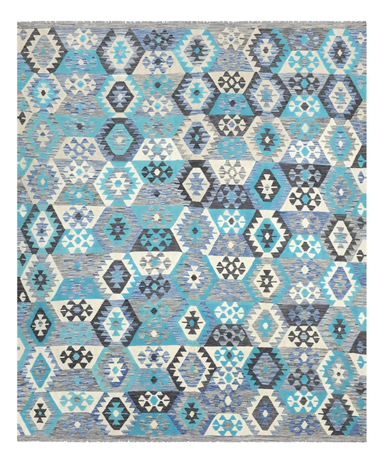 Orientálny Koberec - Vegi Kelim Hand Woven - 251 x 305 cm