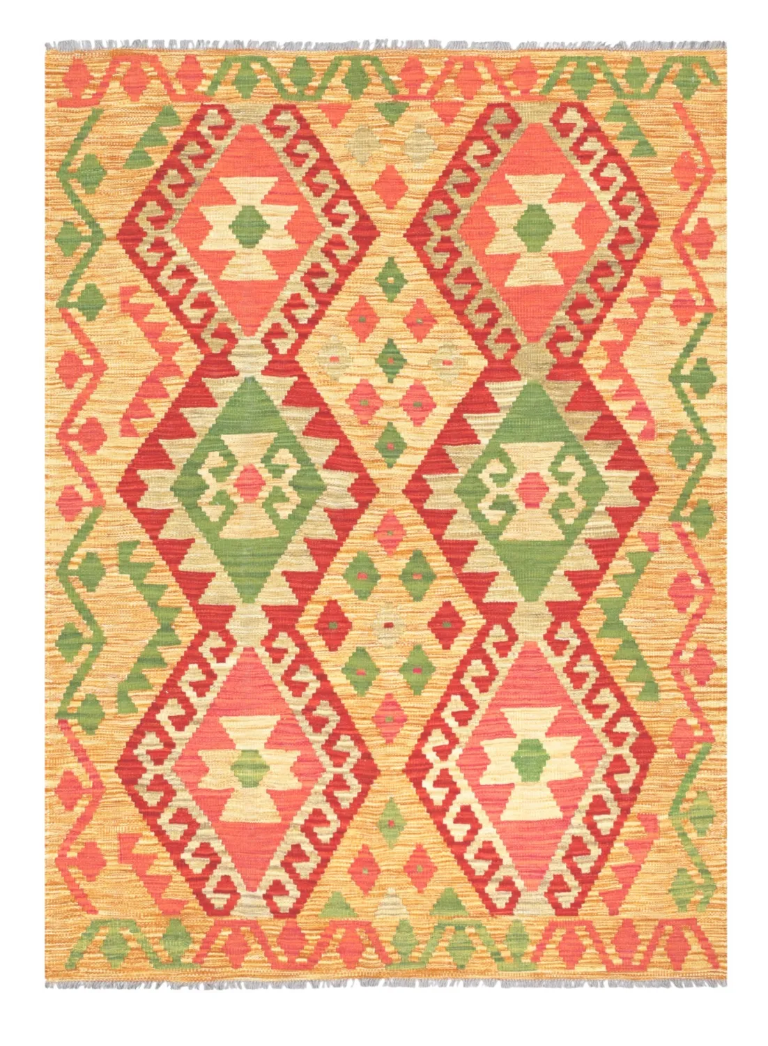 Orientálny Koberec - Vegi Kelim Hand Woven - 129 x 177 cm