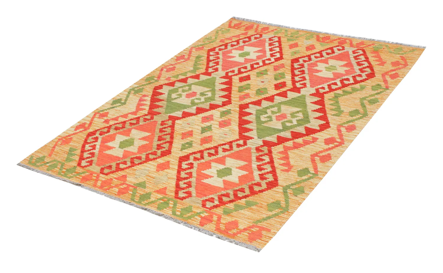 Orientálny Koberec - Vegi Kelim Hand Woven - 129 x 177 cm