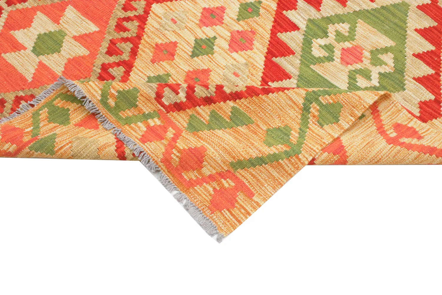 Orientálny Koberec - Vegi Kelim Hand Woven - 129 x 177 cm