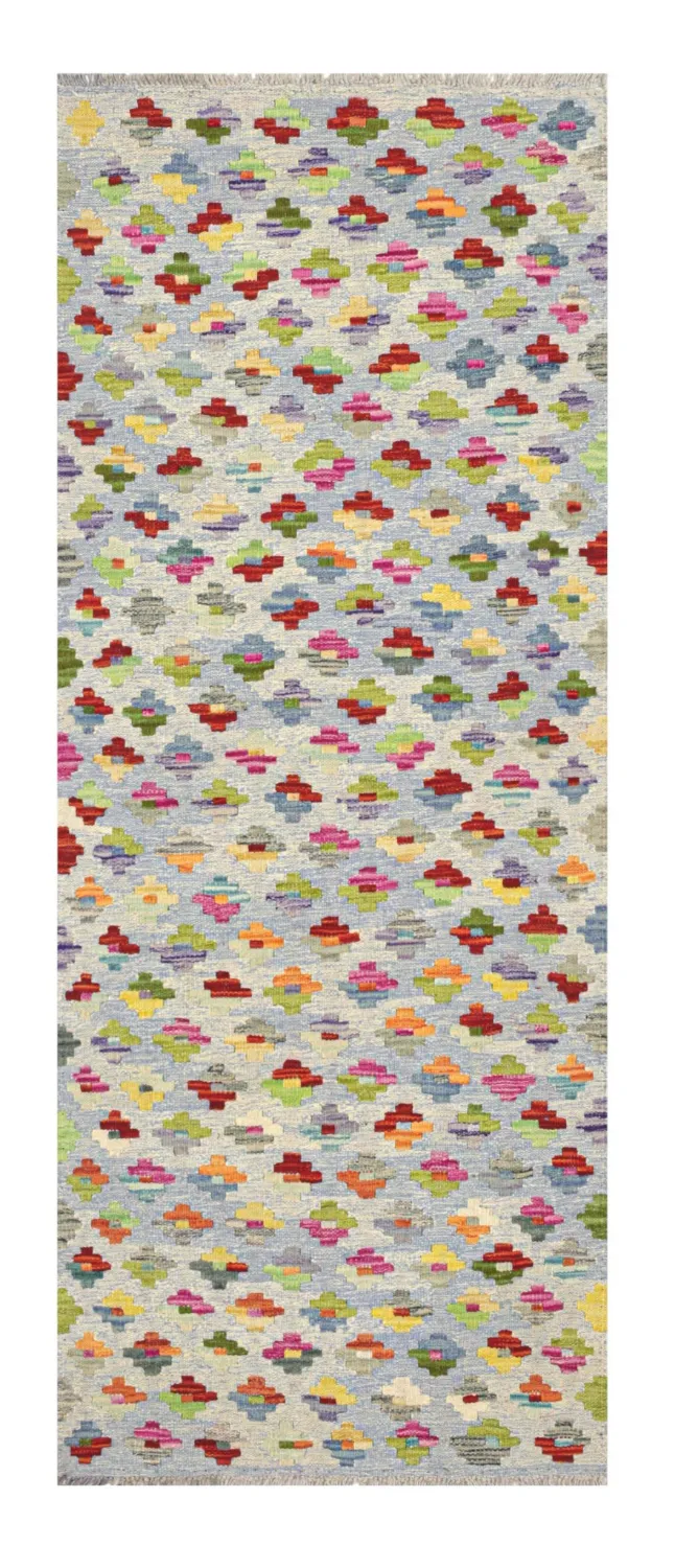 Orientálny Koberec - Vegi Kelim Hand Woven - 77 x 197 cm