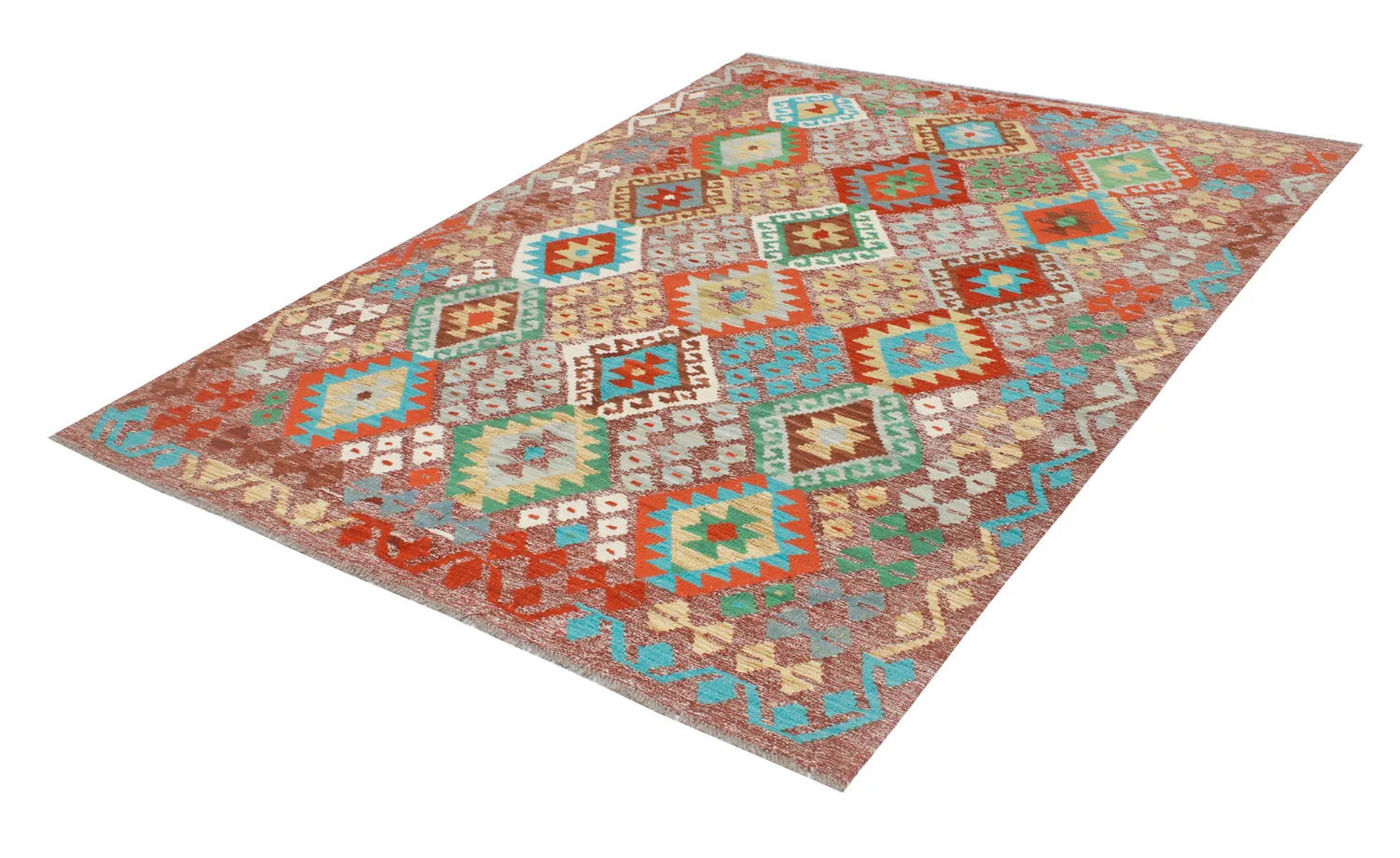 Orientálny Koberec - Vegi Kelim Hand Woven - 174 x 241 cm
