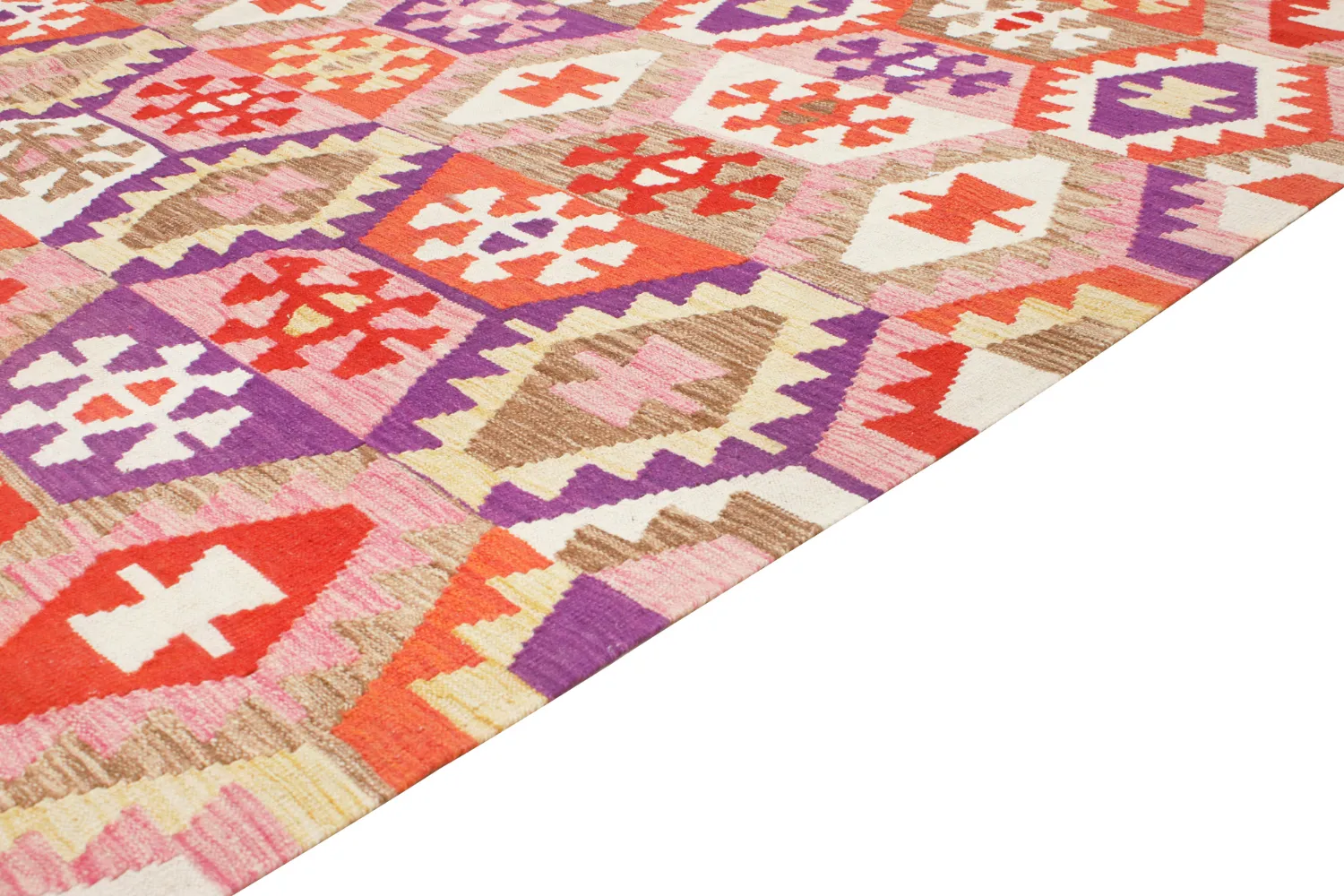 Orientálny Koberec - Vegi Kelim Hand Woven - 251 x 300 cm